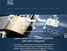 Tablet Screenshot of iccsolutions.com